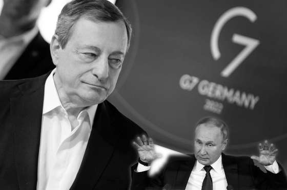 Draghi Manda Putin all'Inferno, Terrorismo a Kremenchuk